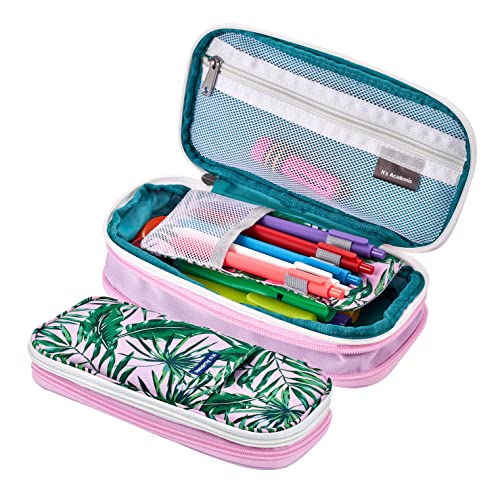It's Academic Expanding Pencil...pacity,Palm Tree Design,Pink