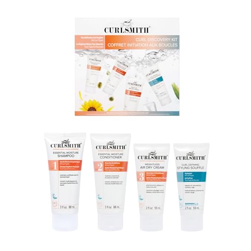 Curlsmith Curl Discovery Kit -...rl Types,Vegan & Cruelty Free