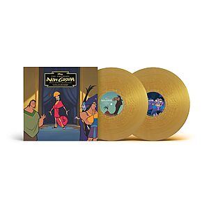 Emperor's New Groove:25th Anniversary Original Soundtrack (Gold Colored Vinyl + MP3 Album) $32.28 + Free Shipping w/ Prime or on $35