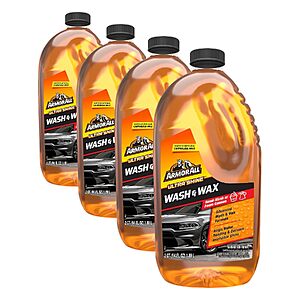 4-Pack 64-Oz Armor All Ultra Shine Car Wash & Wax $17.89 + Free Shipping w/ Prime or on $35