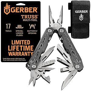 NEW] $31.85 | Gerber Gear Truss 17-in-1 EDC Needle Nose Pliers Multi tool at Amazon