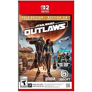 29.95* | Star Wars Outlaws:Gold Edition (Switch 2) at Amazon