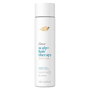Dove Density Boost Hydrating Conditioner Scalp Therapy for Dry Hair,with Vitamin B3,Zinc and 0% Sulfates,9.25 oz $8.63