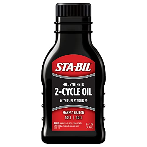 STA-BIL Full Synthetic 2-Cycle Oil,2.6 oz