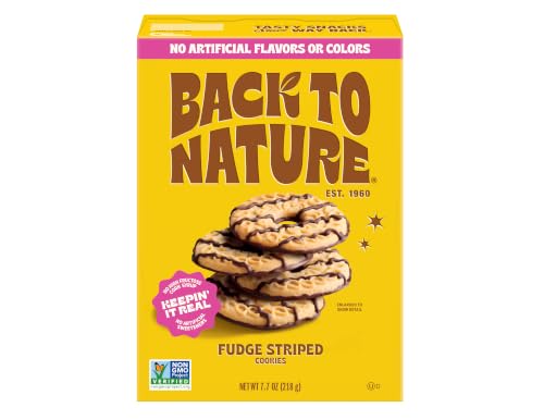 Back to Nature Fudge Striped C...Flour,Snack Happy,7.7 oz Box