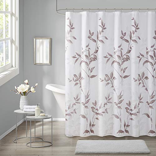 Madison Park Cecily Shower Cur...h Privacy Screen,72x72,Mauve