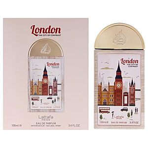 NEW] $29.97 | Lattafa Pride London City on Contrast 100ml/3.4oz at Amazon