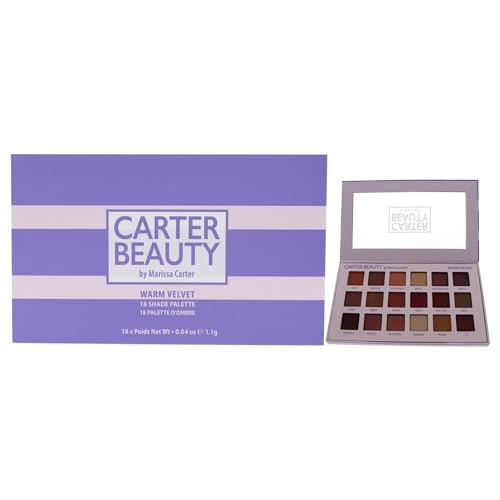 Carter Beauty 18 Shade Palette...Vegan,Cruelty Free - 180.4 OZ