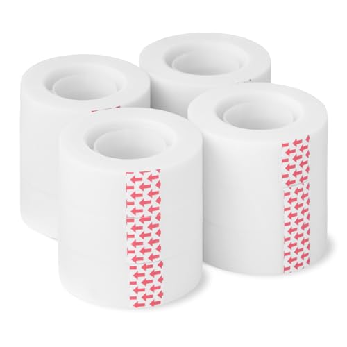 Amazon Basics Matte Finish Inv...8 Yards),Translucent,12-Pack