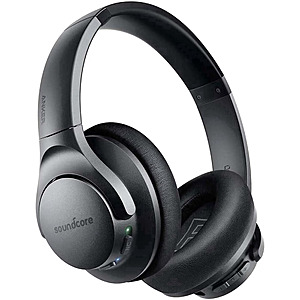Anker Soundcore Life Q20 Hybrid Active Noise Cancelling Wireless Over Ear Headphones (Black,Blue) - $31.99 @ Walmart w/ Free Shipping