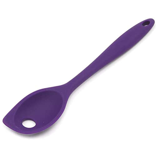 Chef Craft Premium Silicone Mixing Spoon,11",Purple