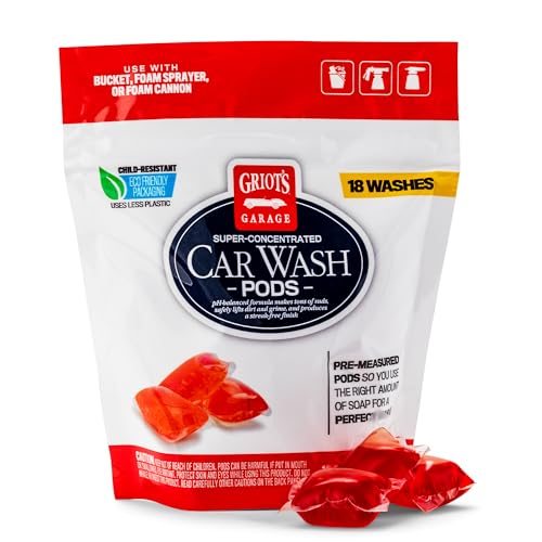 Griot's Garage Super-Concentra...al,Auto Shampoo,18 Pc,10846