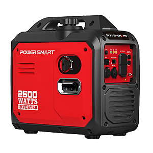 PowerSmart 2500W Portable Inverter Gas Generator Super Quiet Low Oil Shutdown Low Noise for Camping $309.99 + FS