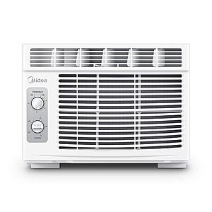 149.98:Midea 5,000 BTU EasyCool Small Window Air Conditioner,Cool up to 150 Sq.Ft.,Mechanical Controls,Reusable Filter