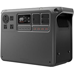 749.99 | DJI Power 2000 Portable Power Station,2048Wh LFP Battery at Amazon