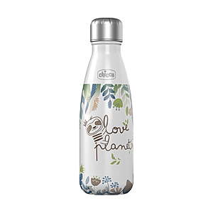 Chicco Stainless Steel Double Wall Vacuum Insulated Water Bottle,17oz,Sloth $5.11 + FS Walmart
