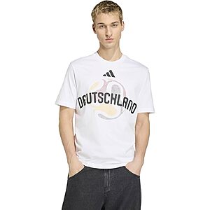 adidas Men's Germany World Cup 2026 Country T-Shirt $6 [Limited Sizes