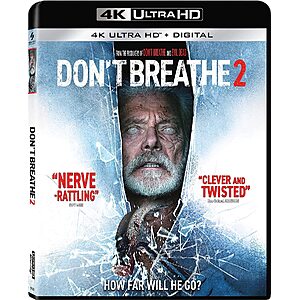 Don't Breathe 2 - 4K + Digital $11.39 Amazon.com