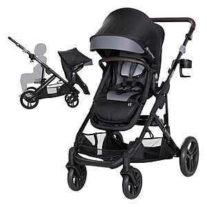 109.99 - Baby Trend Morph Single to Double Modular Stroller,Dash Black