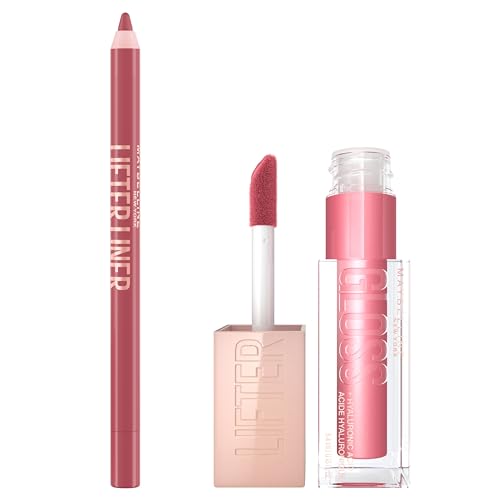 Maybelline Lifter Gloss and Li...Petal and Fine Line,Pack of 2
