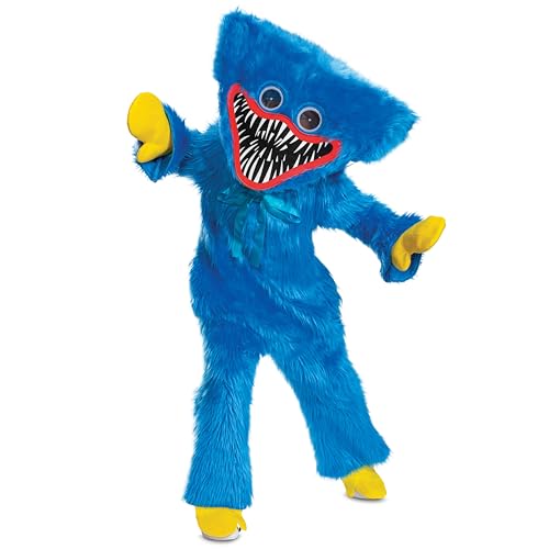 Disguise Huggy Wuggy Costume,...ume with Headpiece,Size (7-8
