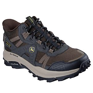 69.70:Skechers John Deere Equalizer 5.0 Trail Inspired Mid Top Slip Ins,Brbk,Size 11.5 ONLY