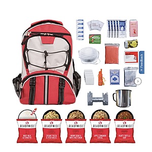 Costco Members:ReadyWise 5-Day Survival/Emergency Supply Backpack Kit $50 + Free S&H