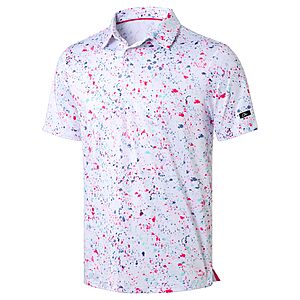 Obla Men's Golf Polo Shirts (Various Colors) $14
