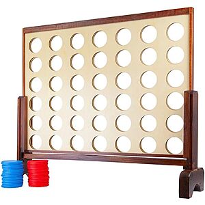 Pure Outdoor by Monoprice Giant Four-in-a-Row Game $40 + Free S&H