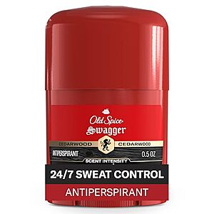 SnS,AC] $2.76 | 3 × 0.5-Oz Old Spice Antiperspirant Deodorant for Men (92￠ each) at Amazon