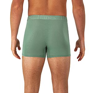 3-Pack Hanes Originals Viscose Supersoft Boxer Briefs (Black/Green/Blue) $8.64 + Free Shipping w/ Prime or on $35+