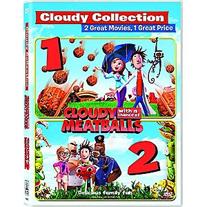 5 | Cloudy with a Chance of Meatballs / Cloudy with a Chance of Meatballs 2 (DVD) at Amazon