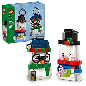LEGO Snowman Ornaments - Set# 40812 $12