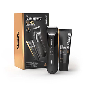 MANSCAPED The Lawn Mower 4.0 Pro Essentials Kit Electric Body Hair Trimmer $39 + Free S&H