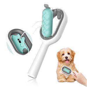 Petgravity Cat or Dog Grooming Brush w/ Water Tank (Blue) $4.99 + Free Shipping w/ Prime or on $35