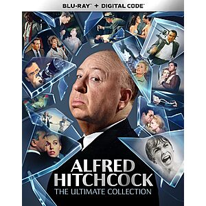 Alfred Hitchcock:The Ultimate Collection Blu-ray + Digital $54.99