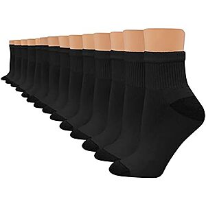 9.97 | 14-Pairs Hanes Women's Socks at Amazon
