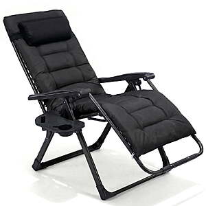 34.99:Alvantor Portable Zero Gravity Chair with Ergonomic Design and 440 lbs Capacity at Walmart.com