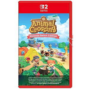Animal Crossing:New Horizon (Switch 2,Region Free - Asia/English) $40 + Free S&H