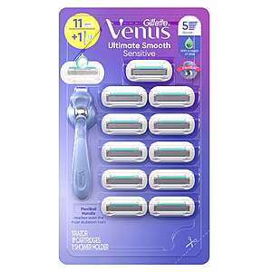 Gillette Venus Ultra Smooth Razor,11-count $27.99 Free Shipping Costco.com