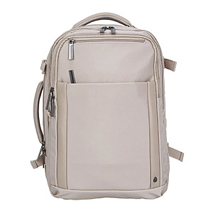 BTL BTL-25-TVLTAUPE 18-Inch Recycled Nylon Travel Backpack with 15-Inch Laptop $10.76