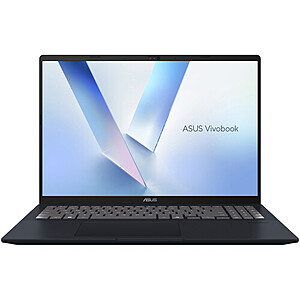 ASUS VivoBook 16:16" 1920 x 1200,Snapdragon X1-26-100,16GB LPDDR5,512GB SSD $449 + Free Shipping