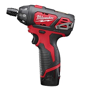 Milwaukee 12V Cordless Screwdriver Kit w/Battery & Charger - $59 @ Home Depot