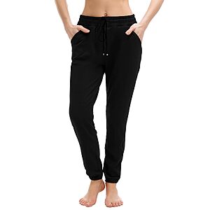 Walifrey Joggers with Pockets,Drawstring Sweatpants Women $5.99