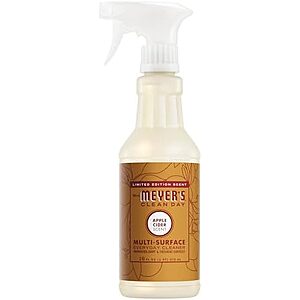SnS,AC] $33.34* | 12 × 16-Oz Mrs.Meyers Clean Day All-Purpose Cleaner Spray (Apple Cider) ($2.78 each) at Amazon