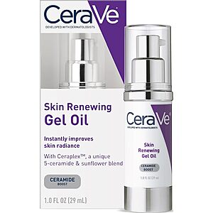 1-Oz CeraVe Skin Renewing Gel Oil Hyaluronic Acid Face Serum $12.80 w/ S&S