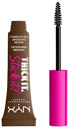 NYX PROFESSIONAL MAKEUP Thick...ascara,Eyebrow Gel - Brunette