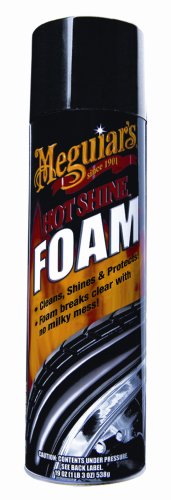 Meguiar's G13919 Hot Shine Tire Foam (19 oz) - 6 Pack