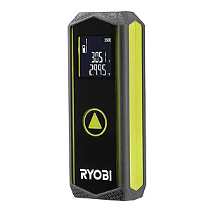 RYOBI 65' Laser Distance Measurer,$29.97,FS,Home Depot
