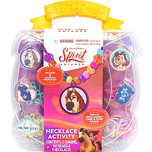 Dreamworks Spirit Untamed Necklace Activity Set for Kids $5.31 + Free Shipping w/ Prime or on $35
